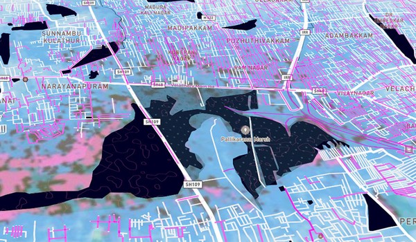 Chennai Flood Map