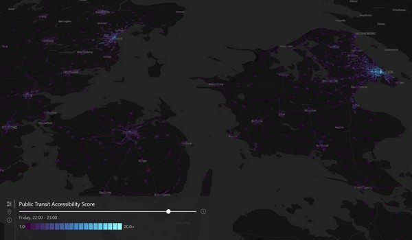 Transit Accessibility in Denmark