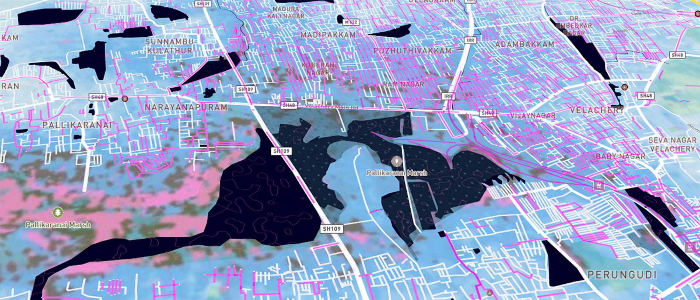 Chennai Flood Map