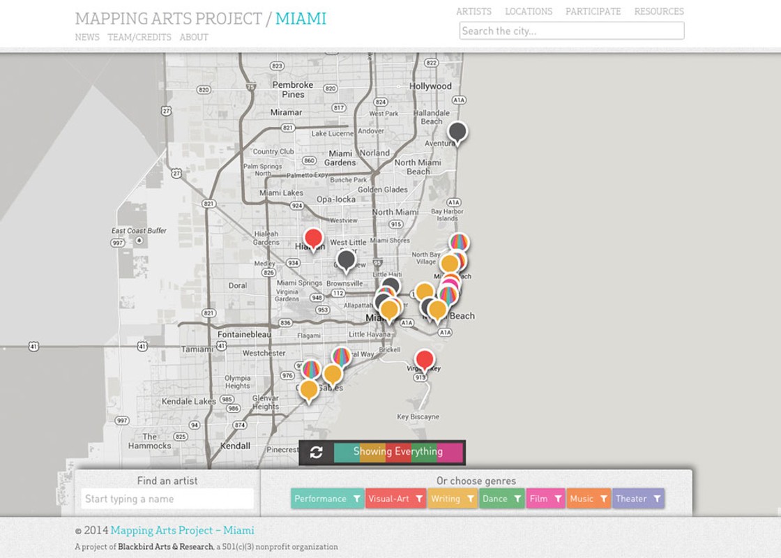 Mapping Arts Project